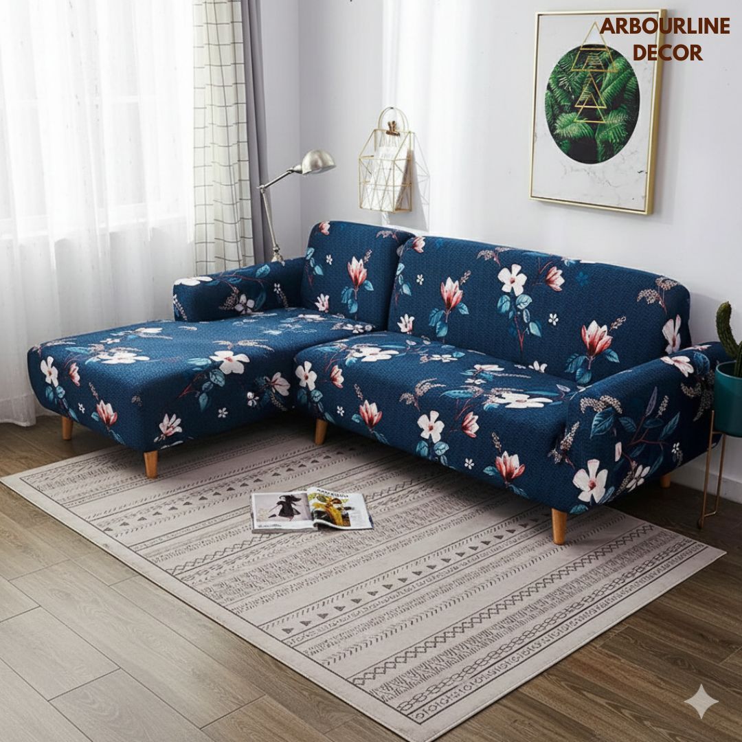 L Shape Flexible & Dust-Proof Sofa Cover