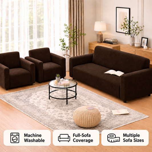 Arbourline Signature Crushed Velvet Sofa Cover